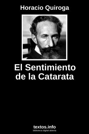 El Sentimiento de la Catarata, de Horacio Quiroga