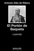 El Portón de Baqueta, de Antonio Afán de Ribera